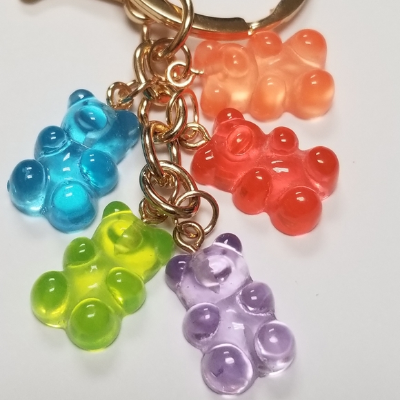 Gummy Bears Charm Key Chain New - Picture 2 of 4